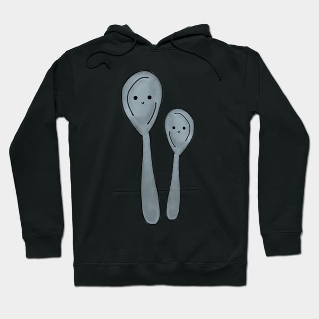 Big Spoon And Little Spoon Hoodie by faiiryliite